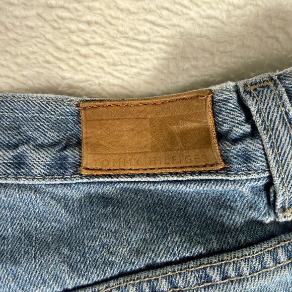 VTG Tommy Hilfiger Jeans Womens 10A Light Wash Mid Rise Classic‎ Fit BootcutY2k - Picture 5 of 11